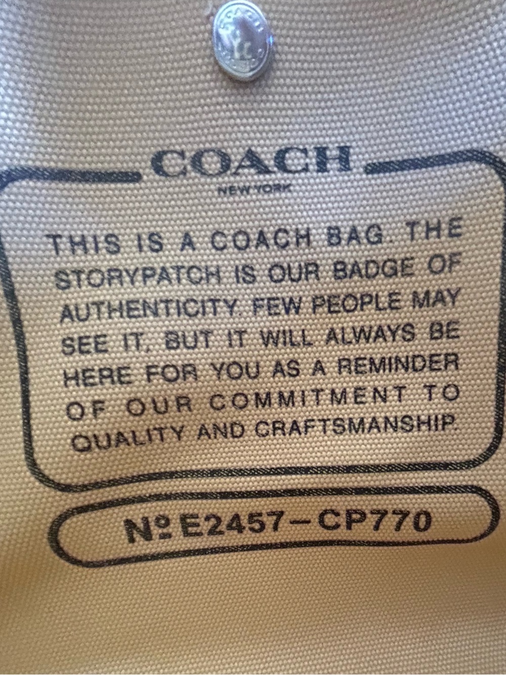 Coach Cargo Tote 26 Leopard Print Canvas Bag NWT - Picture 11 of 12